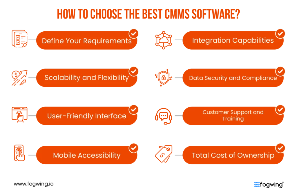 how to choose best  cmms software