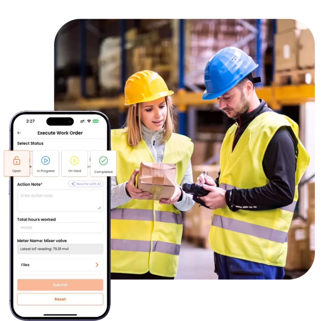 Fogwing CMMS Intelligent Work Order Management for FMS