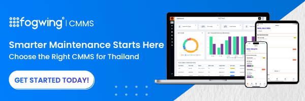 Fogwing CMMS - Best CMMS software in thailand
